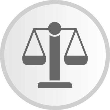 Gri Çember Simgesini Ölçekle