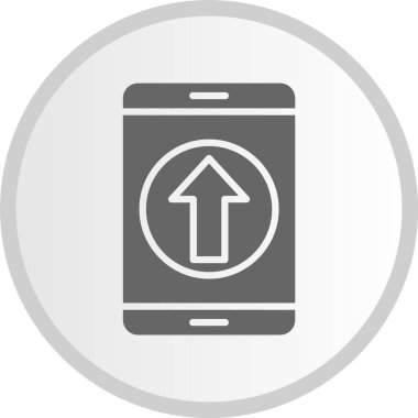 Gri Çember Simgesini Yükle