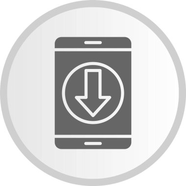 Gri Çember Simgesi İndir