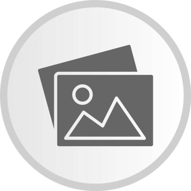 Resim Çemberi Gri Simgesi