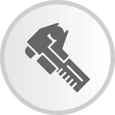 Kalifiye Çemberi Gri Simgesi