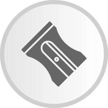 Kalem şekillendirici Gri Çember Simgesi