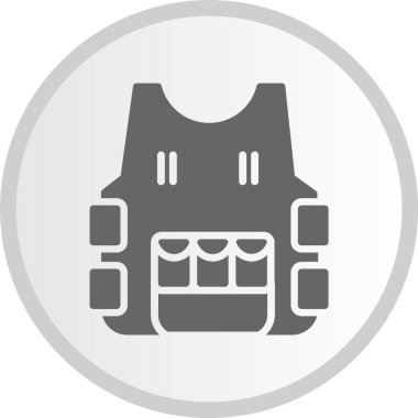 Yelekli Gri Çember Simgesi