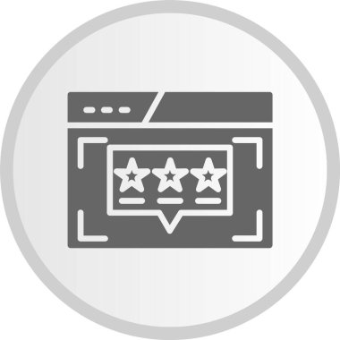 Beğeni Çemberi Gri Simgesi