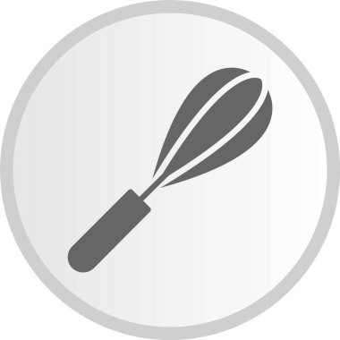 Kabartma Çemberi Gri Simgesi