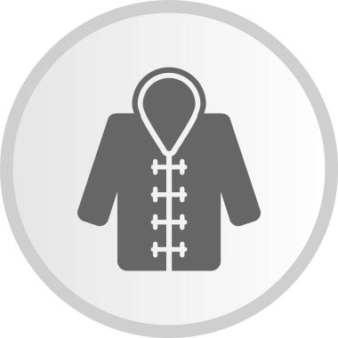 Yağmurluk Çemberi Gri Simgesi