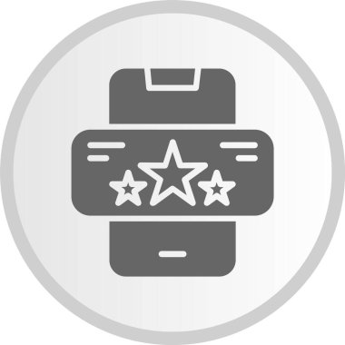 Beğeni Çemberi Gri Simgesi