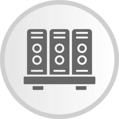 Kabartma Çemberi Gri Simge Arşivi