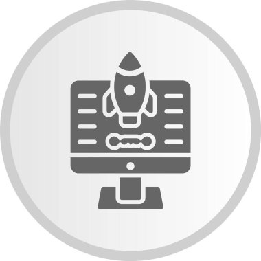 Başlangıçtaki Gri Çember Simgesi