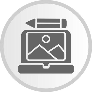 Fotoğraf Düzenleme: Gri Çember Simgesi