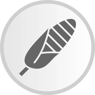 Mısır Kabartma Çemberi Gri Simgesi