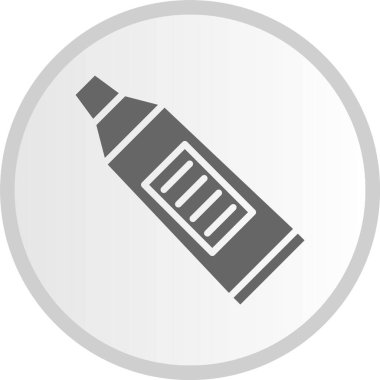 Yapıştırıcı Çemberi Gri Simgesi