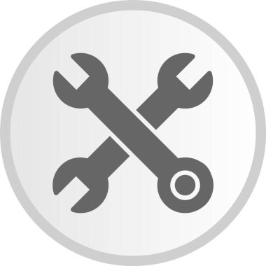 Araçlar Çemberi Gri Simgesi