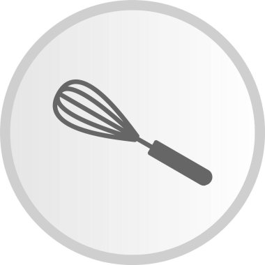 Kabartma Çemberi Gri Simgesi