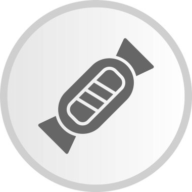 Şekerleme Çemberi Gri Simgesi