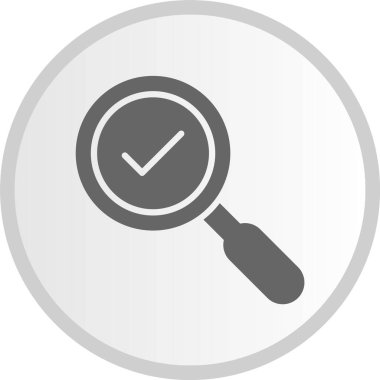 Kabartma Çemberi Gri Simgesi Büyütülüyor