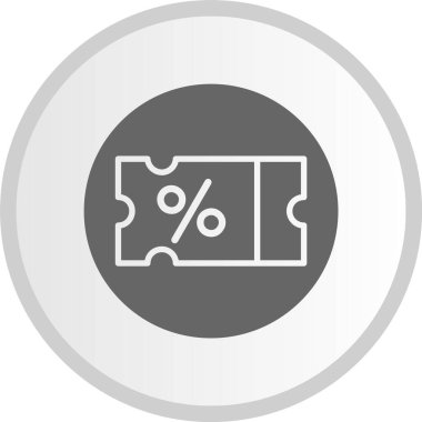 Gri Çember Simgesi Faturası