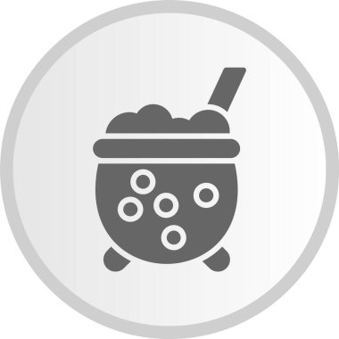 Kazan kabartması Çember Gri Simge