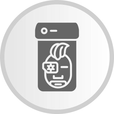 Tank Gri Çember Simgesi