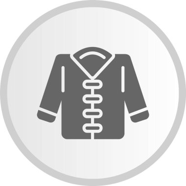 Gömlek Kabartma Çember Gri Simge