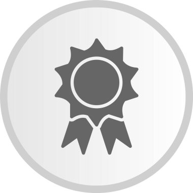 Ödül Çemberi Gri Simgesi