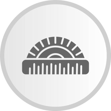 Gri Çember Simgesi İkonuComment