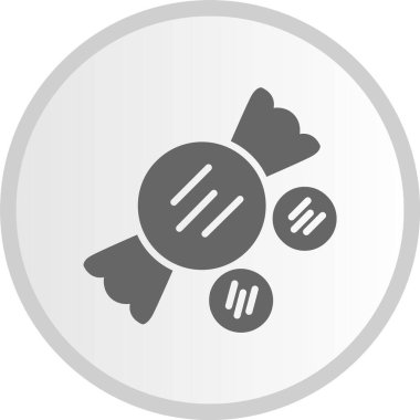 Şekerleme Çemberi Gri Simgesi