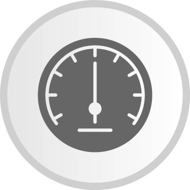 Guage Gri Çember Simgesi