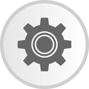 İşaret Çemberi Gri Simgesi