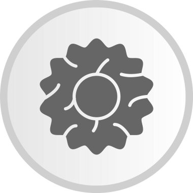 Scrunchie Gri Çember Simgesi