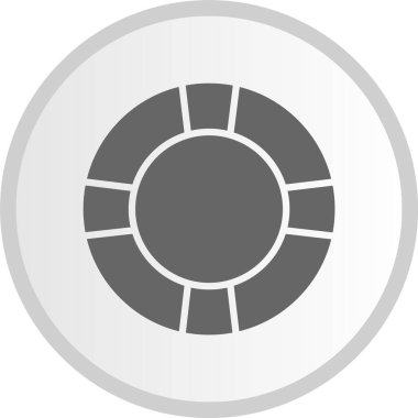 Gri Çember Simgesini Destekle