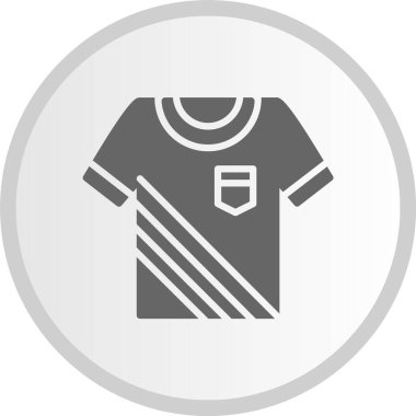 Gömlek Kabartma Çember Gri Simge