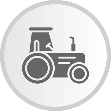 Çekici Kabartma Çemberi Gri Simge