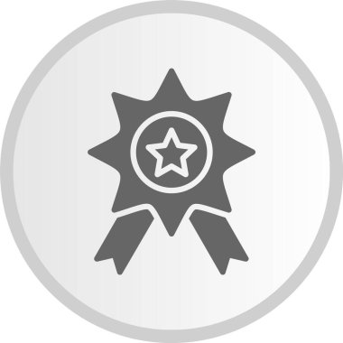 Kaliteli İşaret Çemberi Gri Simgesi