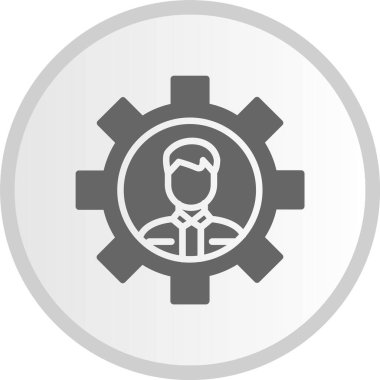 Gri Çember Simgesi Profili