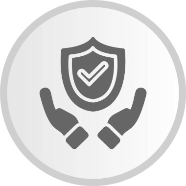 Gri Çember Simgesine Güven