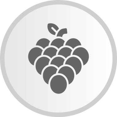 Üzüm Çemberi Gri Simgesi