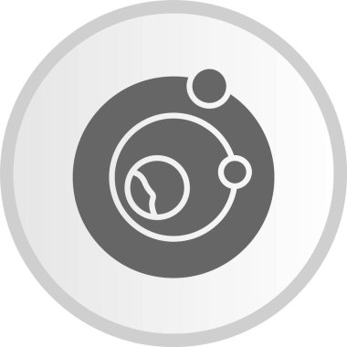 Yörünge Gri Çember Simgesi