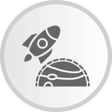 Yörünge Gri Çember Simgesi