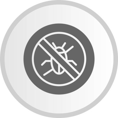 Hata Ayıklama Çemberi Gri Simgesi