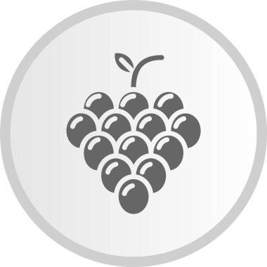 Üzüm Çemberi Gri Simgesi