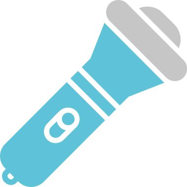 Flashlight Glyph İki Renk Simgesi