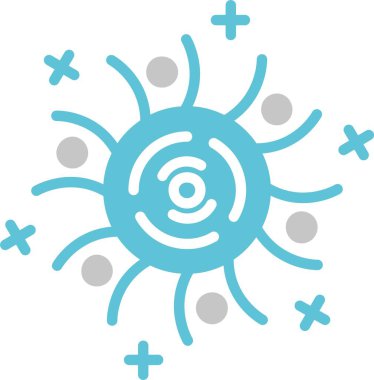 Kara Delik Sembolü İki Renk Simgesi