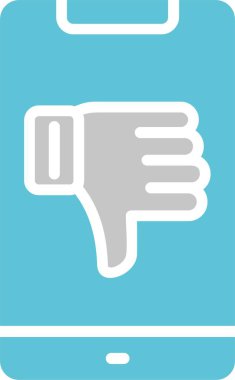 Glyph İki Renk Simgesinden Nefret Et