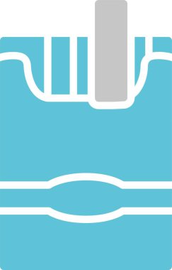 Sigara Kabartması İki Renk Simgesi