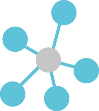 Ağ Kabartması İki Renk Simgesi