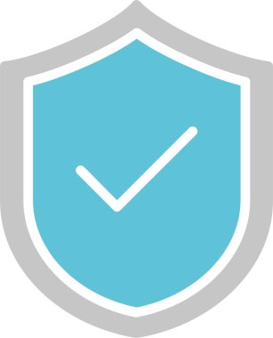 Kalkan Kabartması İki Renk Simgesi