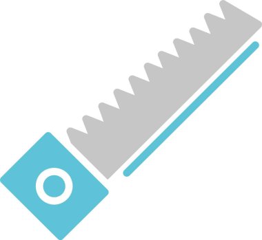 Testere İki Renk Simgesi