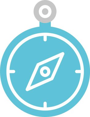 Pusula İki Renk Simgesi