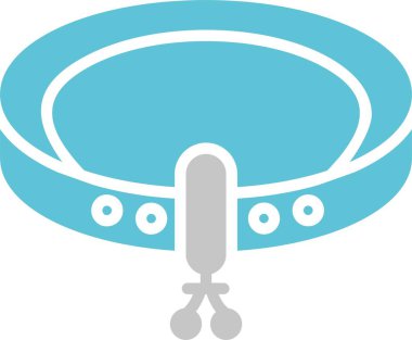 Choker Kabartma İki Renk Simgesi